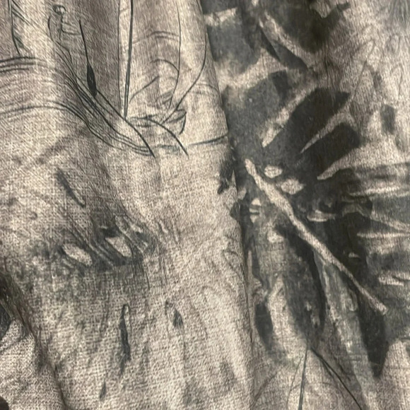 Speedo Swim Shorts xl Trunks Hawaiian Gray Red accents Great Condition mens - Picture 3 of 11